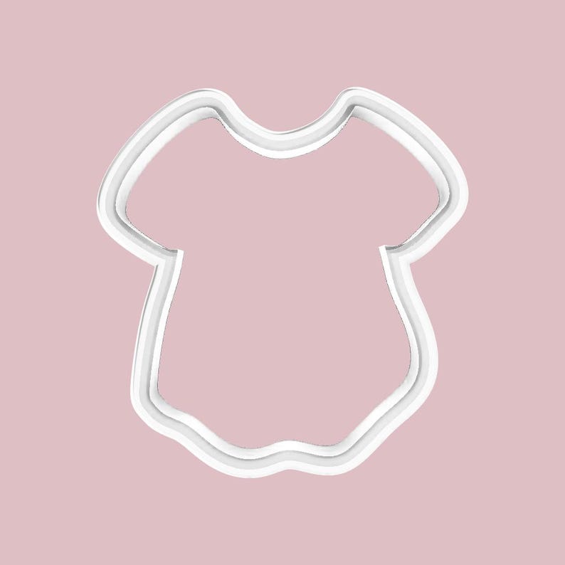 Baby Onesie Cookie Cutter image 2