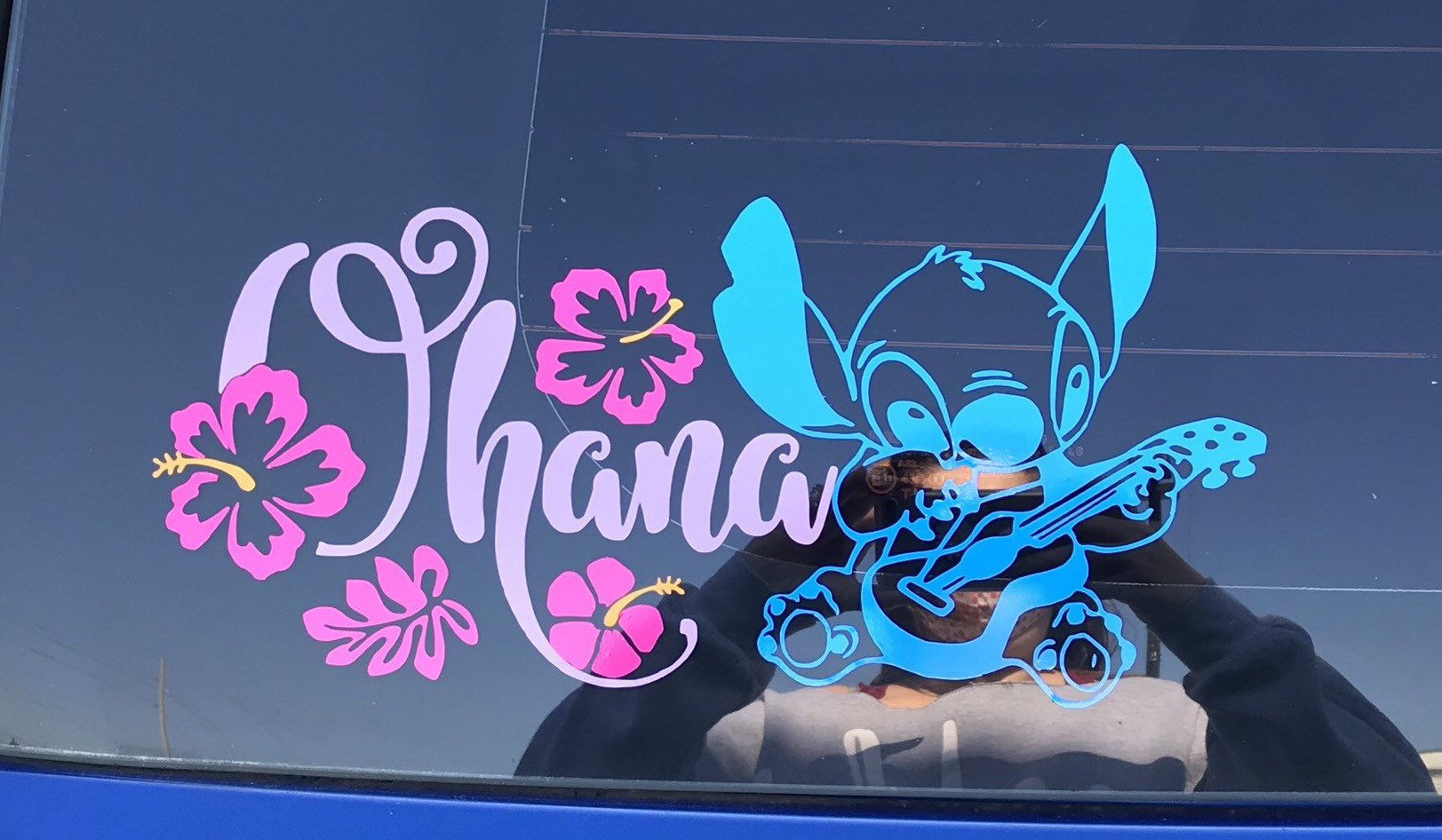 Buy Stitch OHANA Car Decal Online in India Etsy