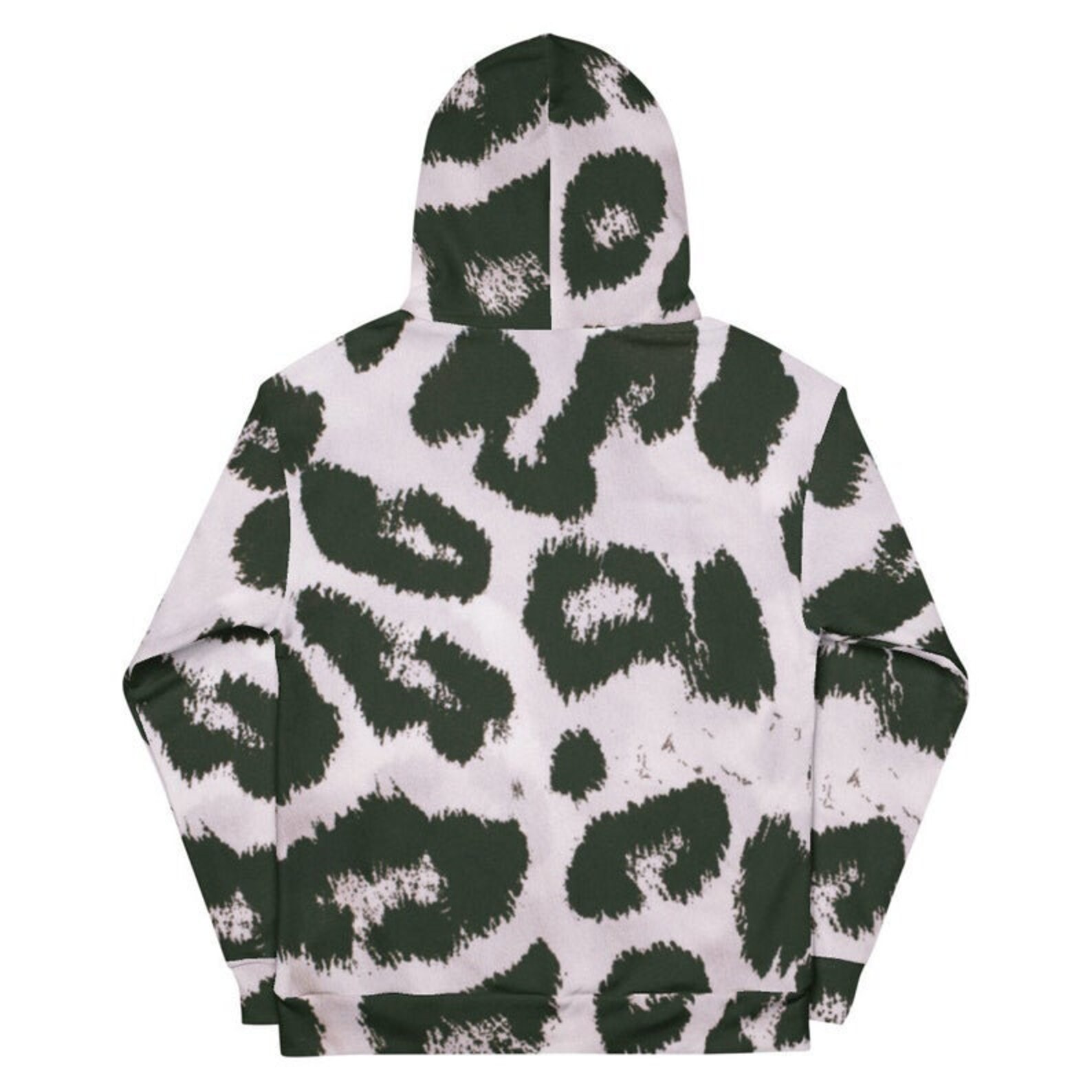 Leopard Unisex Hoodie Leopard Patchwork Hoodies Sweatshirt | Etsy