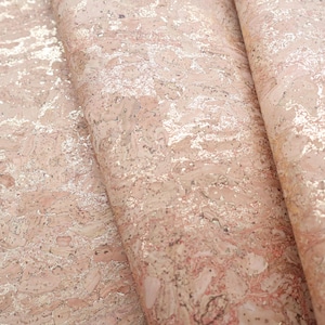 Cork Fabric Roll - Golden Sahara