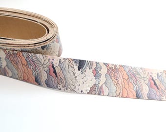 Cork Ribbon By the Yard  - Enchanted Waves