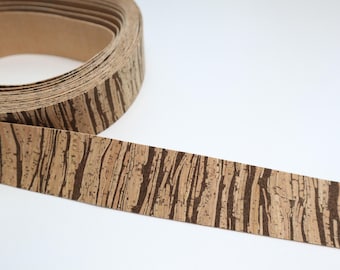 Cork Ribbon By the Yard - Natural Waves