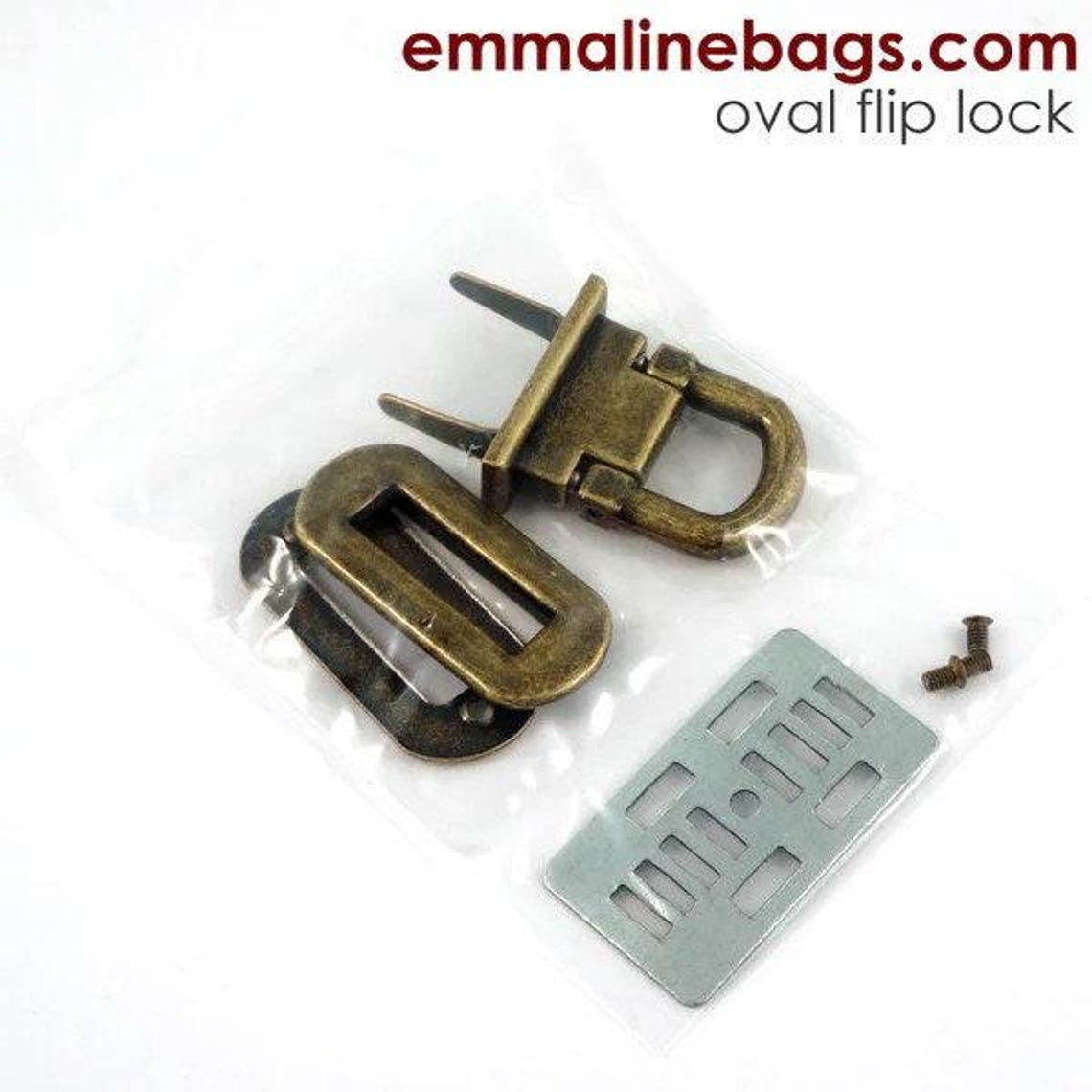 Oval Flip Lock - Etsy
