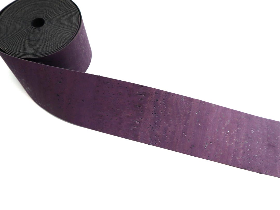 Cork Ribbon by the Yard - Purple - Etsy