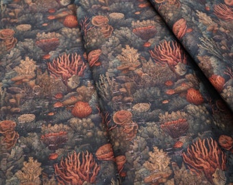 Cork Fabric Roll 18" x 36" -  Living Reef