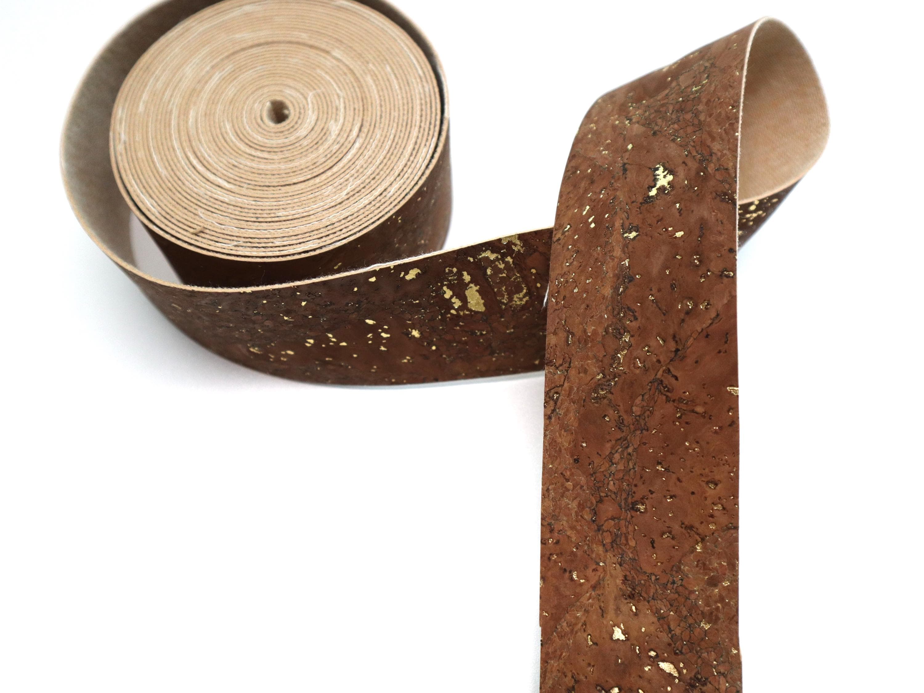 Cork Ribbon by the Yard - Golden Chestnut - Etsy