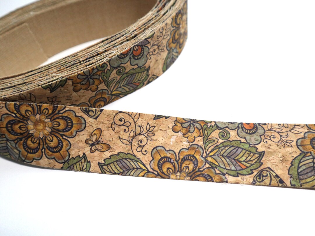 Cork Ribbon by the Yard - Butterfly Whimsy - Etsy