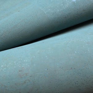 Cork Fabric Roll - Beach Glass Blue