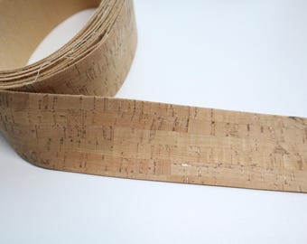 Cork Ribbon By the Yard  - Rustic Natural