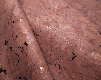 Cork Fabric Sheet - Copper Mountain