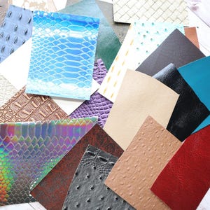 Faux Leather / Vinyl Scrap Pack