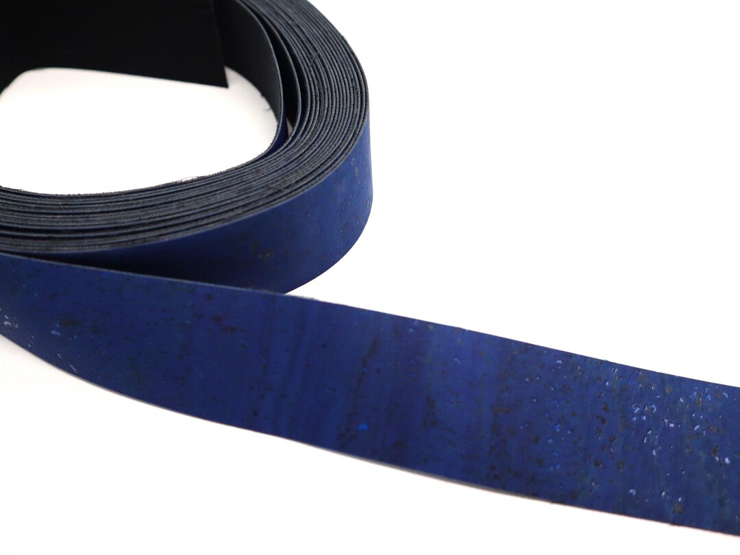 Cork Ribbon by the Yard - Pristine Blue - Etsy