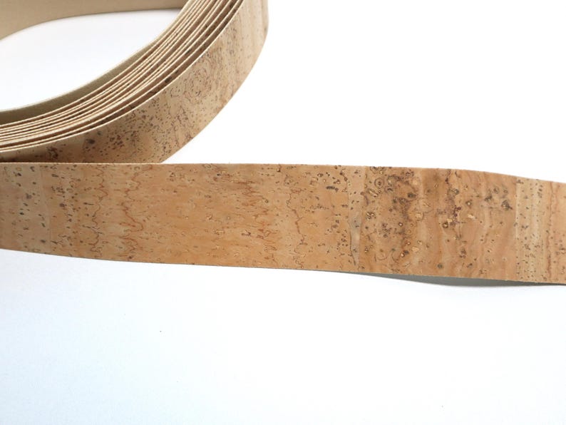 Cork Ribbon by the Yard - Natural - Etsy