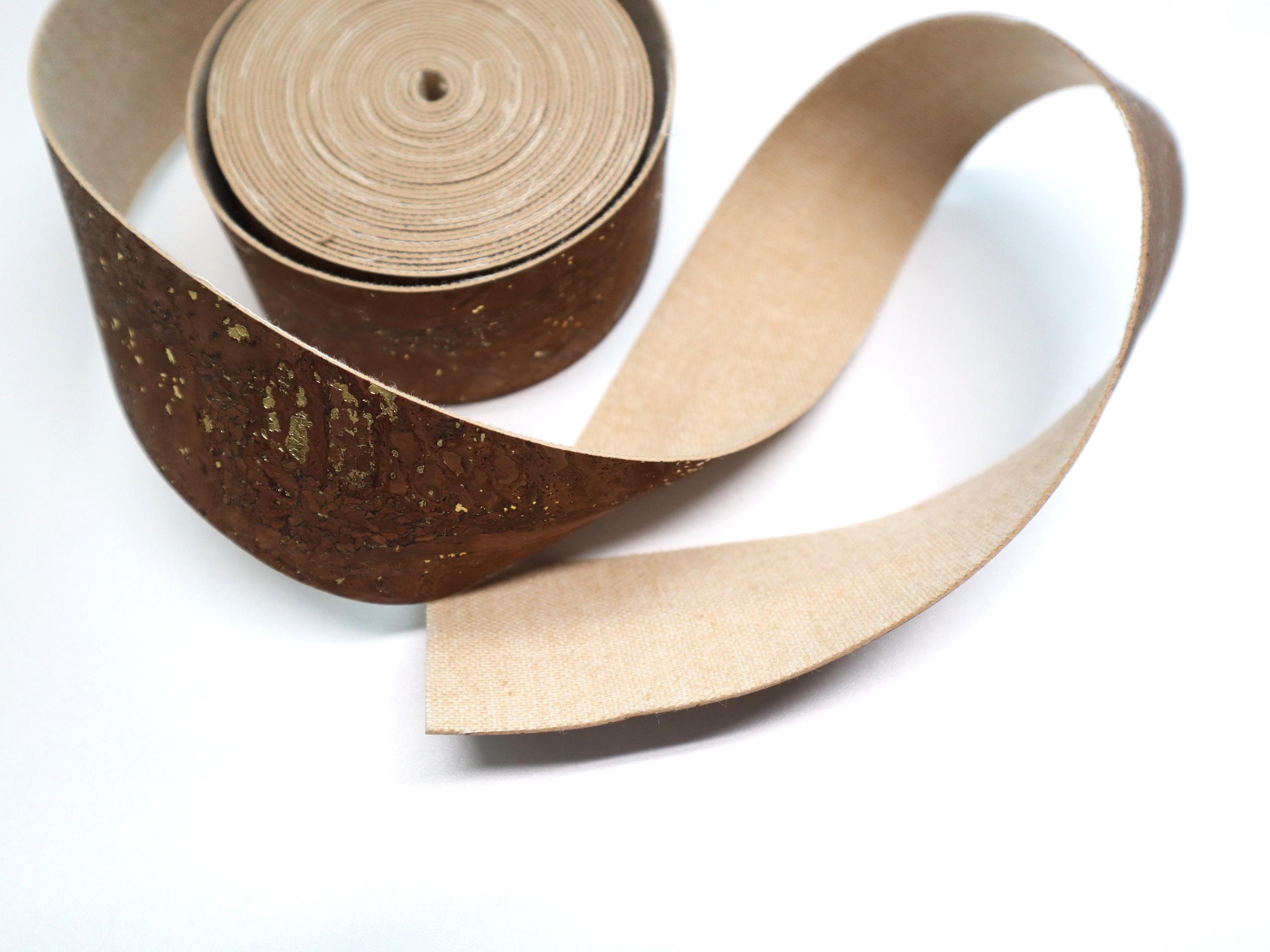 Cork Ribbon by the Yard - Golden Chestnut - Etsy