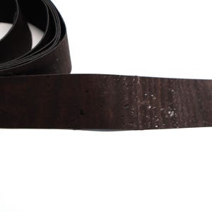 Cork Ribbon By the Yard  - Classic Brown