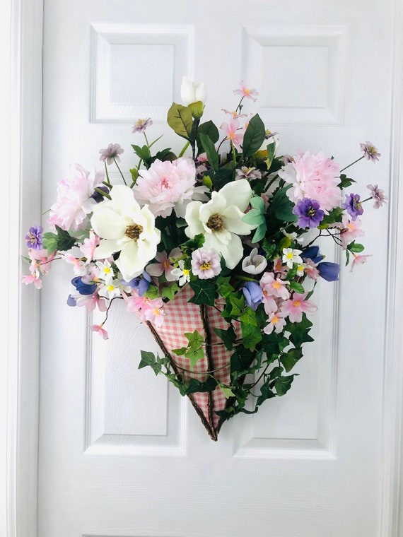 Pink Umbrella Flower Arrangement Etsy