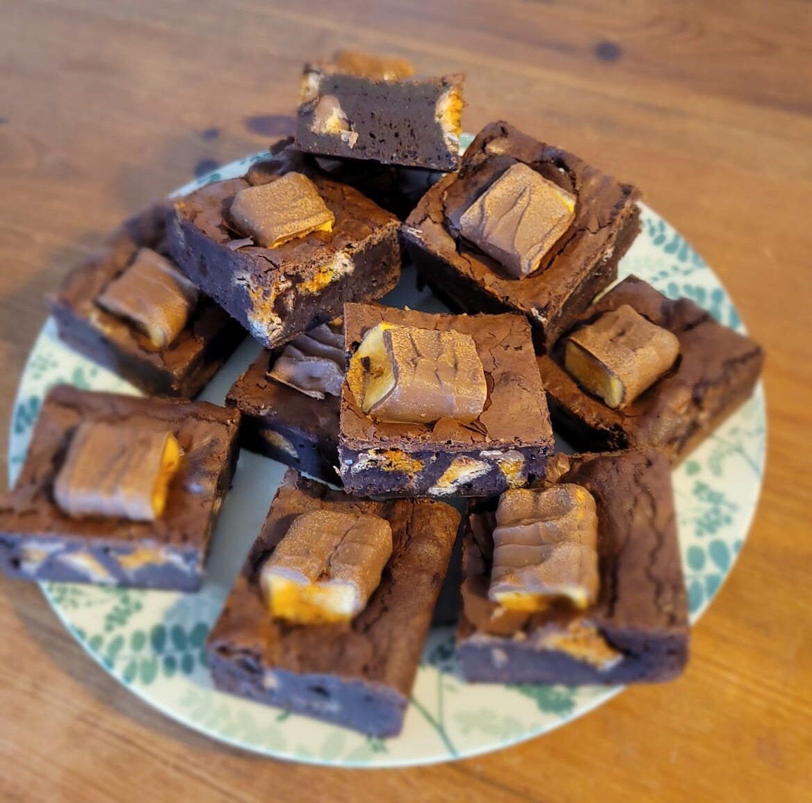 Luxury Homemade Brownie Box X12 Brownies by Post Etsy UK