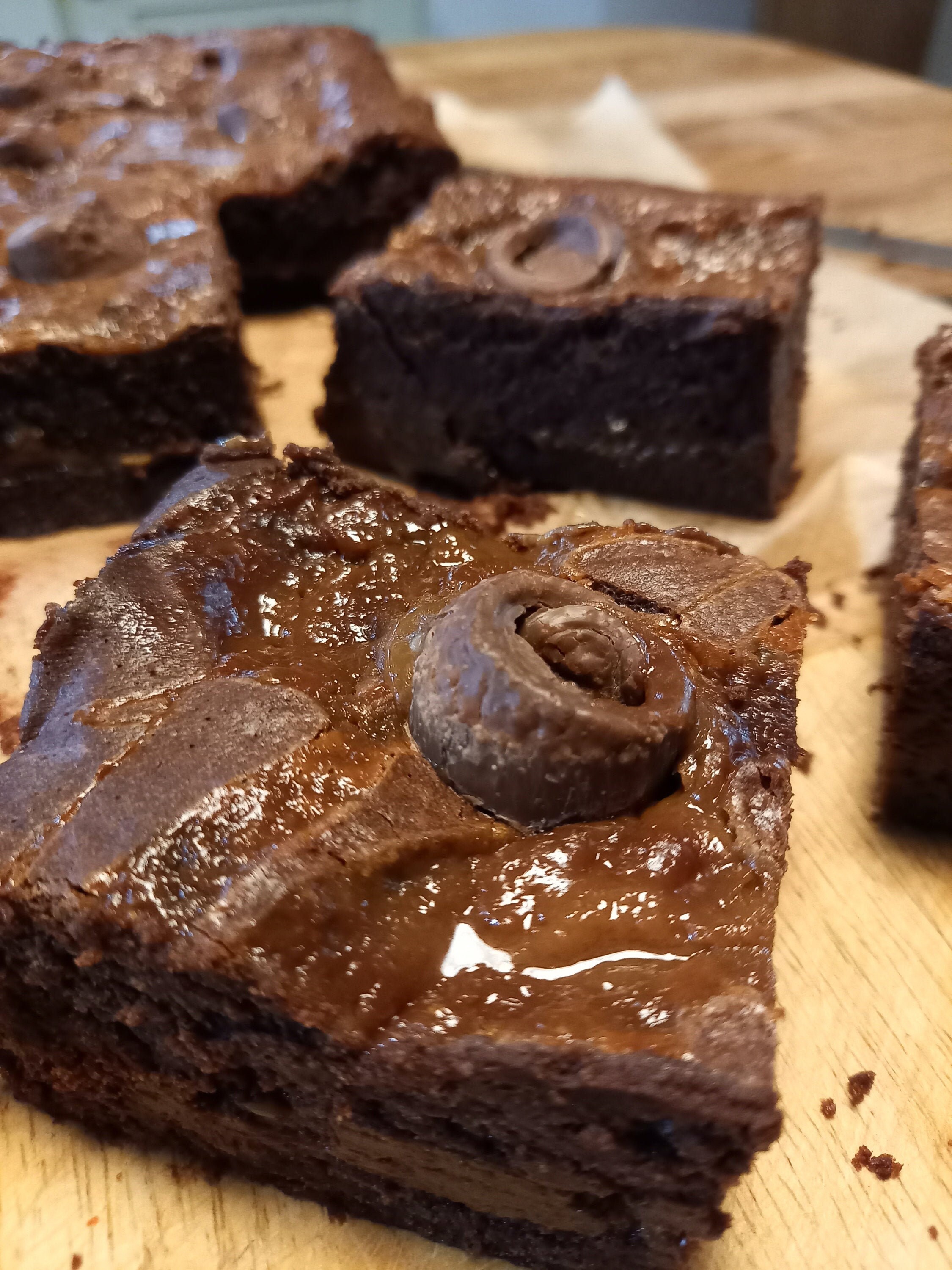 Luxury Homemade Brownie Box X12 Brownies by Post Etsy UK