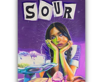 Olivia Rodrigo Sour Poster