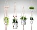 2 to 5 Pack macrame wall hanging, Macrame Plant hanger , floral wall Hanging plant pot holder,boho decor,hanging planter 