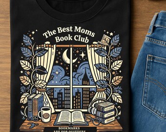 Funny Book Lover Moms PNG, Bookmarks for Quitters (Digital Download)