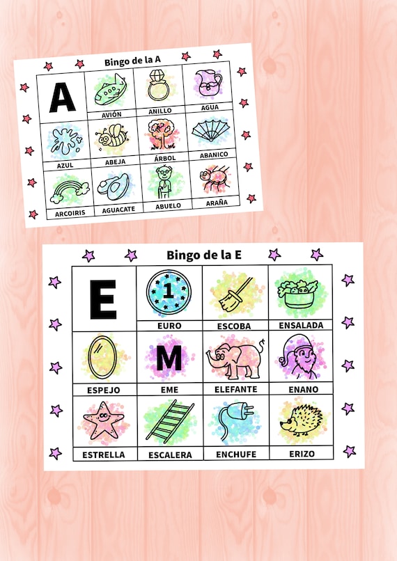 Bingo, Bingo Cards, Printable Bingo, Bingo Infantil,bingo Kids -   Ireland