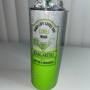 Margarita Tumbler 20oz slim - **Made to order**
