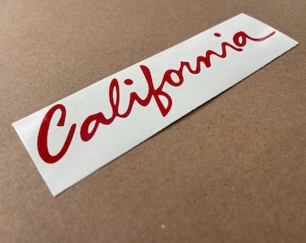 CALIFORNIA Sticker - Decal