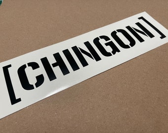 CHINGON Decal Sticker Calcomania