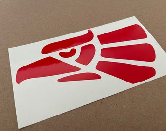 Hecho En Mexico Eagle Decal Sticker Calcomania
