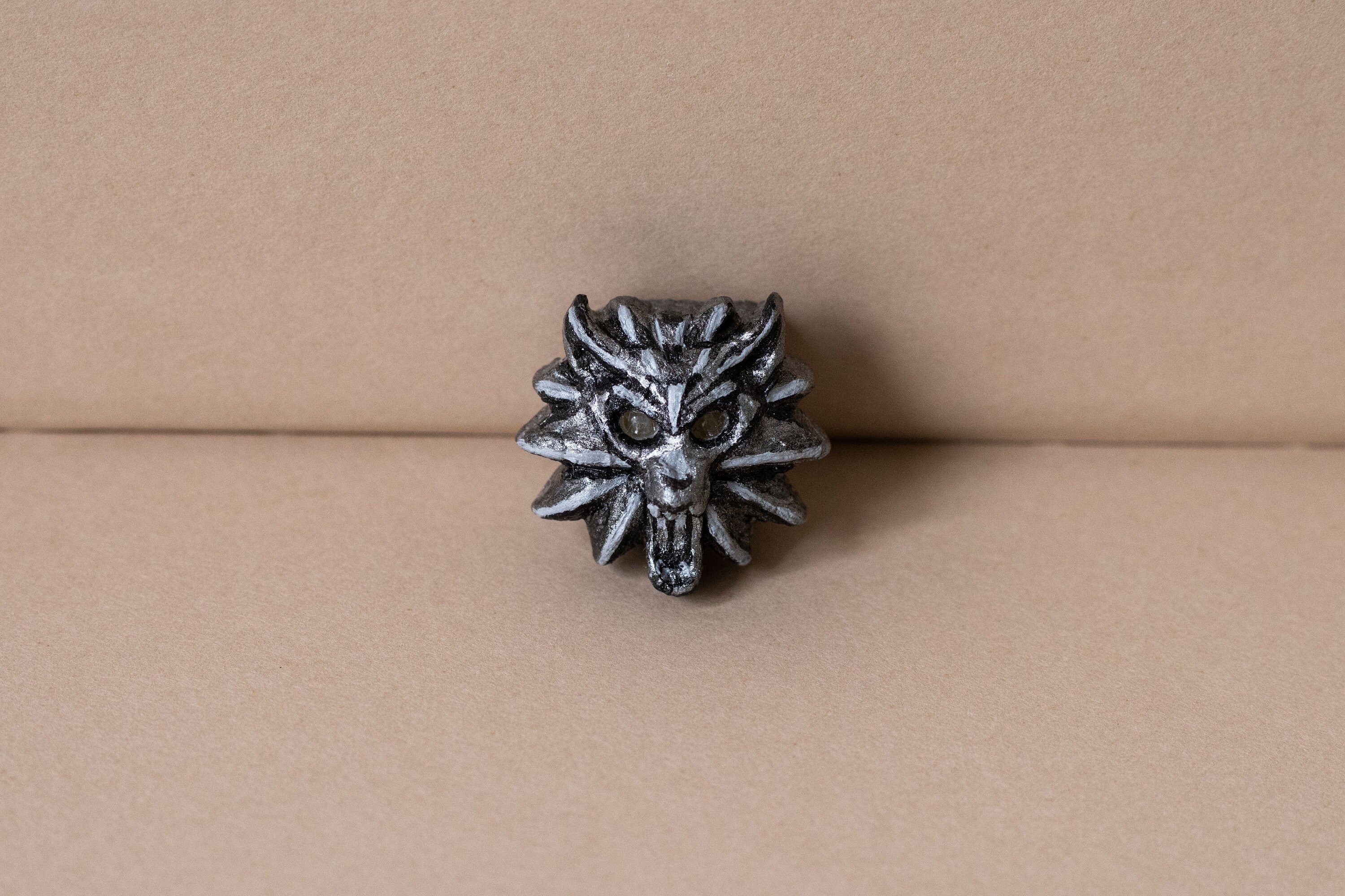 THE WITCHER Wild Hunt Medallion Artisan Keycap Etsy