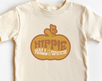 Retro Halloween Onesie / Hippie Halloween Tee / Trendy Girl Clothes / Trendy Baby Clothes / Newborn 3 6 9 12 18 2T 3T 4T / Halloween Onesie