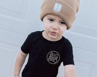 Little Bro Big Bro Shirt / Toddler Boy Shirt / Baby Boy Shirt / Newborn 3 6 9 12 18 2t 3t 4t / Sibling Shirts / Baby Announcement