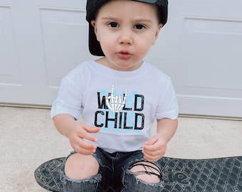 Toddler Shirt / Infant Onesie / Wild Child / Newborn 3 6 9 12 18 2T 3T 4T / Toddler Boy Clothes / Trendy Infant Clothes / Toddler Girl Shirt