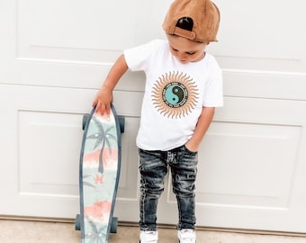 Toddler Boy Shirt / Infant Boy Onesie / Baby Boy Clothes / Newborn 3 6 9 12 18 2T 3T 4T / Skater Boy Clothes / Trendy Infant Clothes / Tops