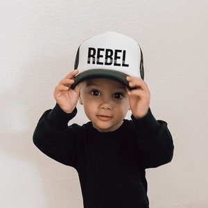 Infant Trucker Hat / Toddler Trucker Hat / Kids Trucker Hat / Baby Trucker Hat / Snap Back / Toddler Snap Back / 0 3 6 12 18 2T 3T 4T 5T image 1