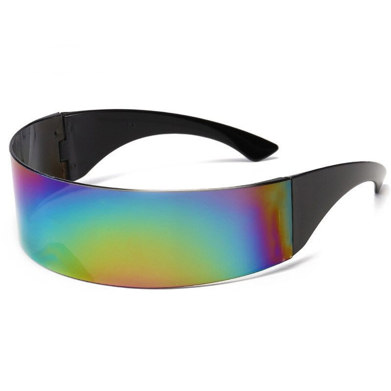 Futuristic Rave Sunglasses Visor Men Women EDM Music Festival Etsy