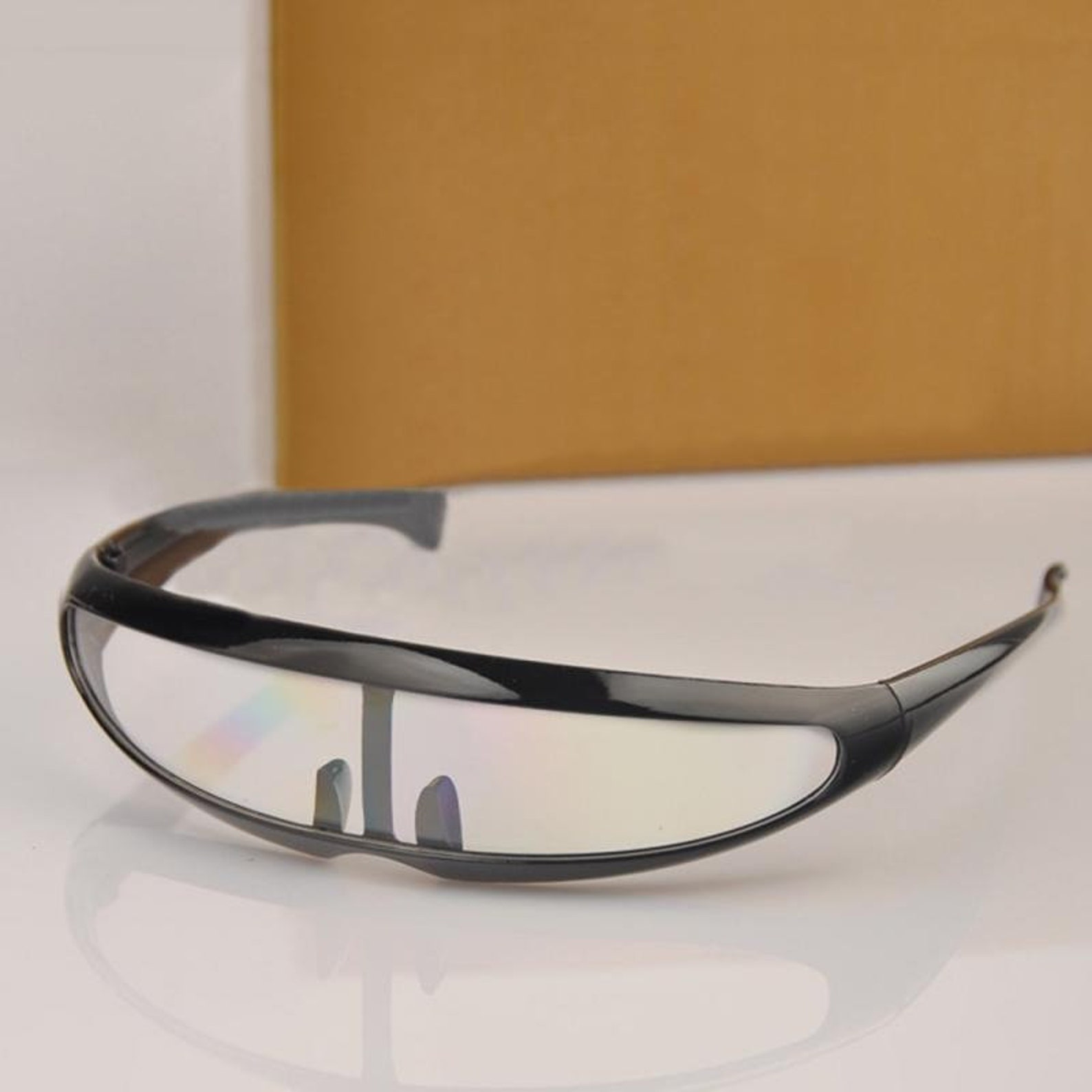 Rave EDM Visor Sunglasses Women Men Multi Color Party Eye Etsy