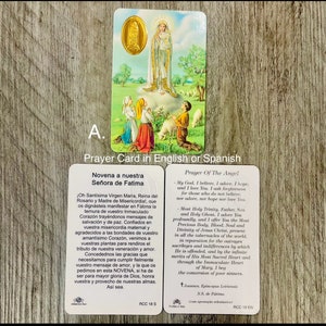 Heilige Gebetskarten / Oraciones de Santos