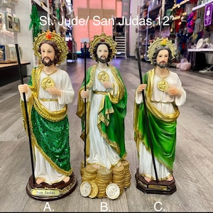 St. Jude/San Judas 12&#39; Statues