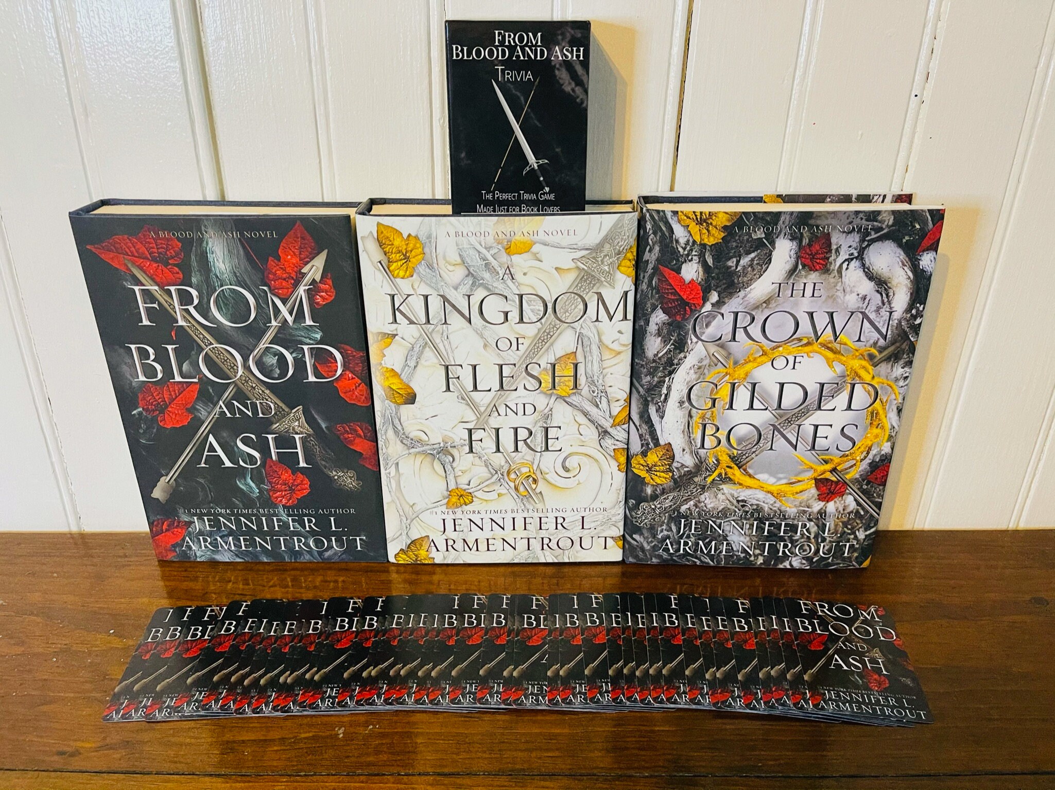 From Blood and Ash Trivia Game. Blood and Ash Series Jennifer Etsy