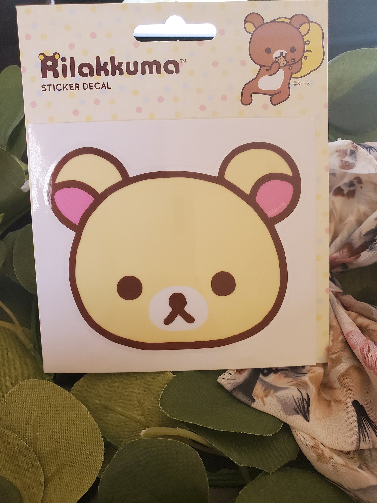 Rilakkuma Korilakkuma Kiiroitori Decal Sticker Full Color Etsy