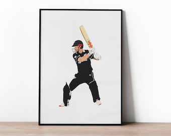 Buy Kane Williamson Poster -cricket Cricket Posters New Zealand