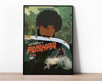 Pushpa Tollywood Posters Allu Arjun Fahadh Faasil Sukumar