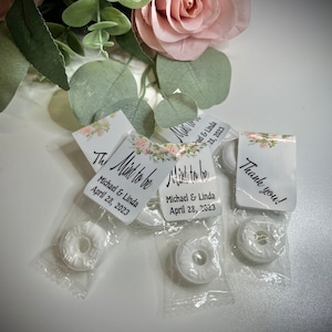 Custom Mints and Candy (Advertise-Mints, Retire-Mints, Commence-Mints, Bereave-Mints, Party favors, Birthdays, Weddings, or Thanks-a-Mint)