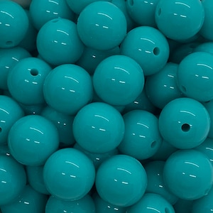 15mm Liquid Turquoise Silicone Beads, Blue Round Silicone Beads, Liquid Silicone Beads Wholesale