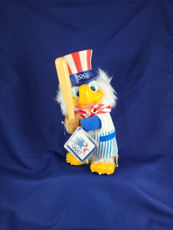 Vintage 1984 Olympics Sam the Olympic Eagle Los Angeles LA