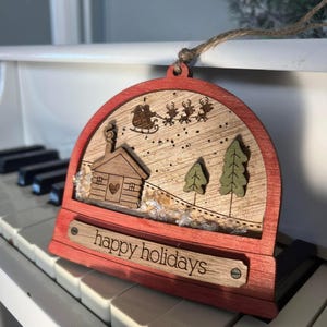 Holiday Globe Ornament