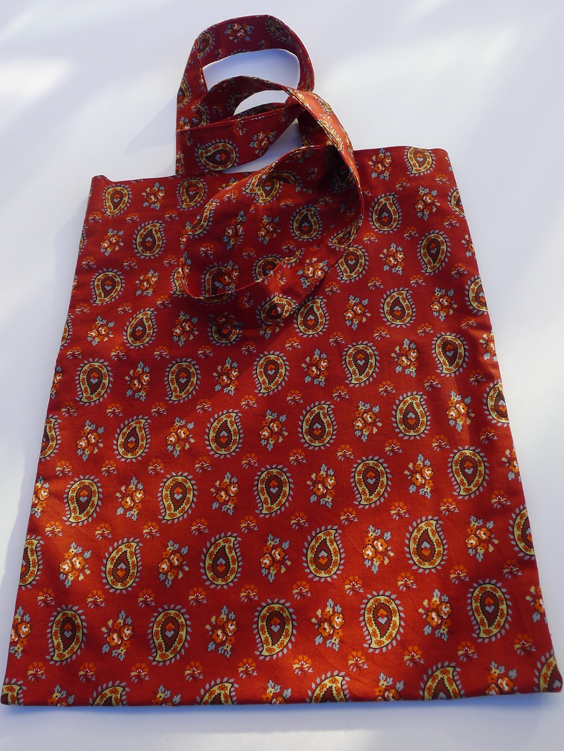 Handmade Recycled Textile Tote bag/ Shoulder bag Etsy.de