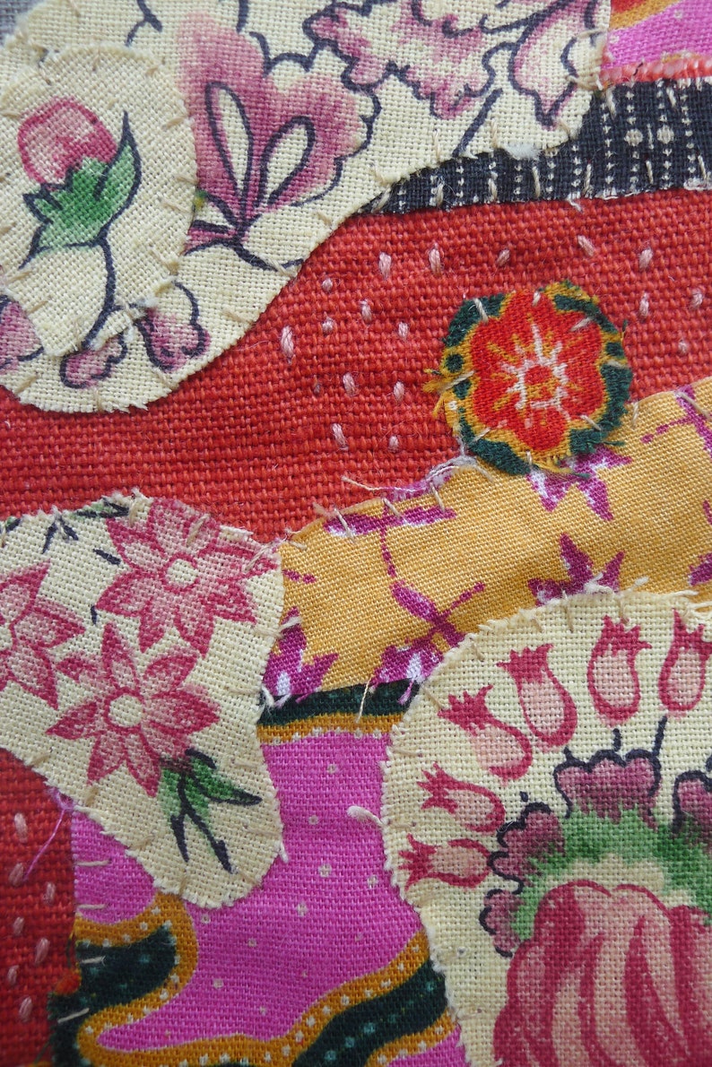 Mini Wall Hanging, Abstract Wall Hanging, Textile Art, Abstract Art